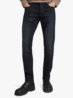 G-Star Men's 3301 Slim Black Jeans