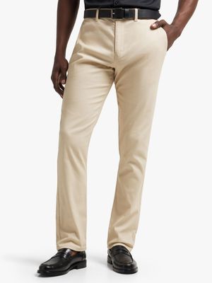 Men's Natural Straight Leg Chinos