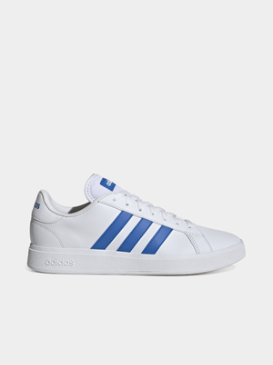 Mens adidas Grand Court Base 2.0 Whte/Blue Sneaker