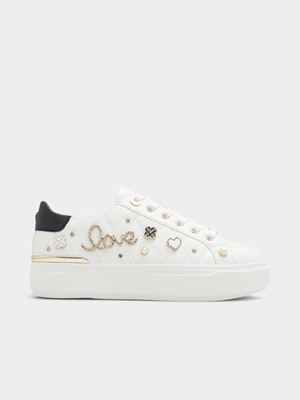 Women's Aldo Visuetti White Sneakers