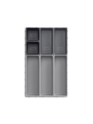 joseph joseph drawer organiser 7pc grey