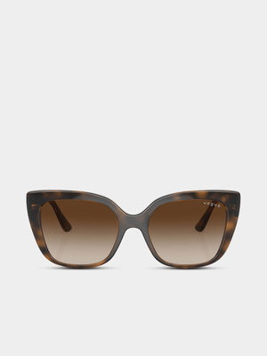 Vogue Eyewear Brown 53 Sunglasses