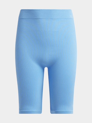 Jet Older Girls Blue Seamless Cycle Shorts