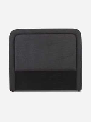 Myla Curved Headboard Sol Charcoal