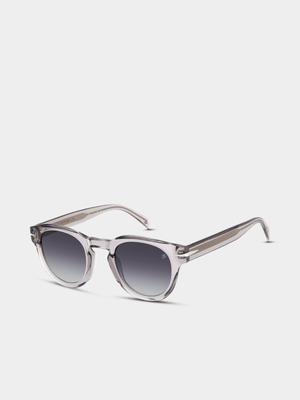 David Beckham Flat Grey 49 Sunglasses