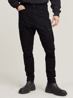 G-Star Men's Zip Pocket 3D Skinny Cargo 2.0 Dark Black Pants