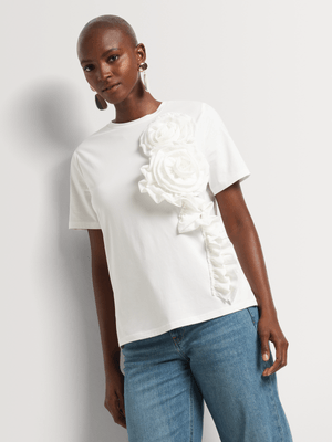 Applique Rose T-Shirt