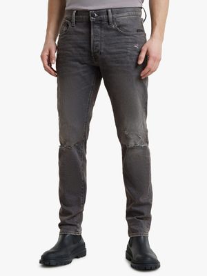 G-Star Men's 3301 Slim Grey Jeans