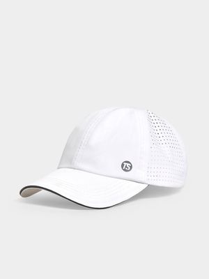 TS White Running Cap