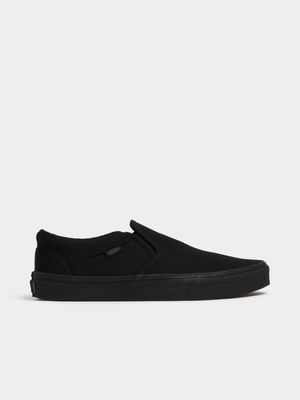 Mens Vans Asher Black Sneakers