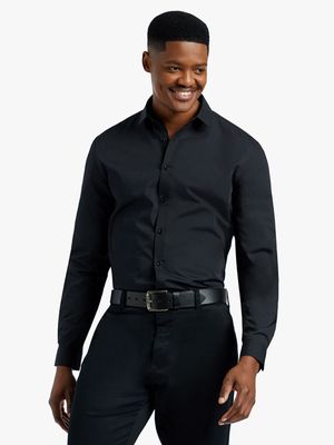 Men's Black Smart Shirt