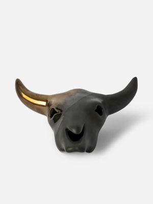 Rialheim Cow Skull Medium Black Bronze