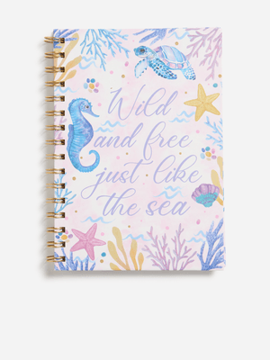 Jet Home Seahorse Notebook