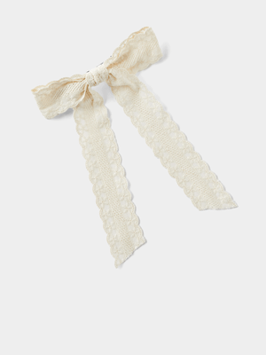 Women's Cotton On CREAM Emily Hair Bow