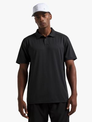 Mens TS Dri-Tech Black Golfer