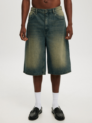 Men's Cotton On Blue Super Baggy Jorts