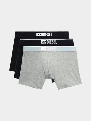 Men's Diesel  Multi Umbx-Sebastian Three Pack Boxer-Shorts