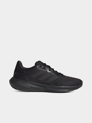 Mens adidas Runfalcon 3.0 Black Running Shoes