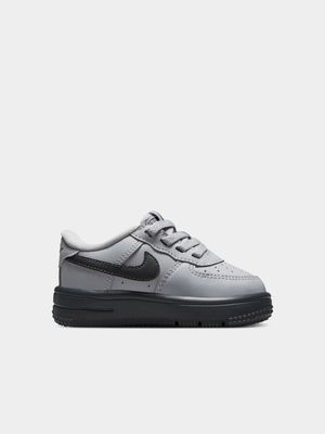 Nike Toddler Air Force 1 Low Easyon Grey/Black Sneaker