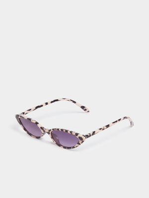 Women's Leopard Cat Eye Sunglasses