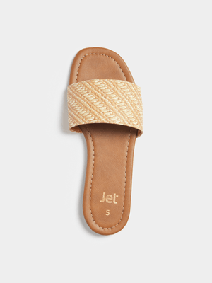 Jet Women's Tan Mule Sandals