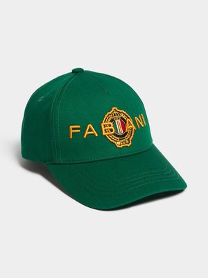 Fabiani Men's Green Logo Crest Cap