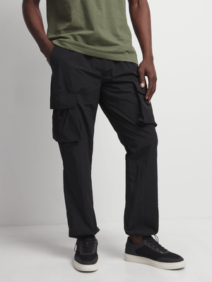 Jet Men's Black Jogger Pants