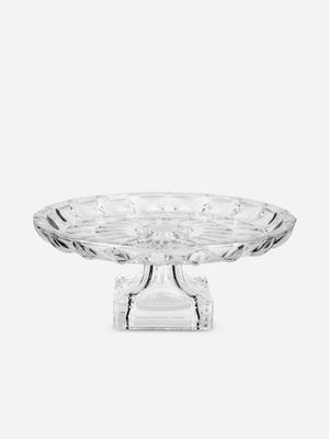 Camila Cut Glass Cake Stand 29cm