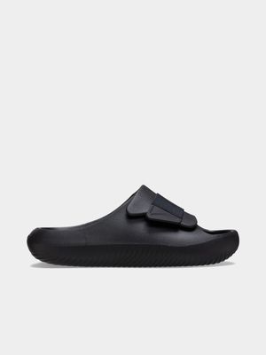 Crocs Men's Mellow Luxe Recovery Black Slide