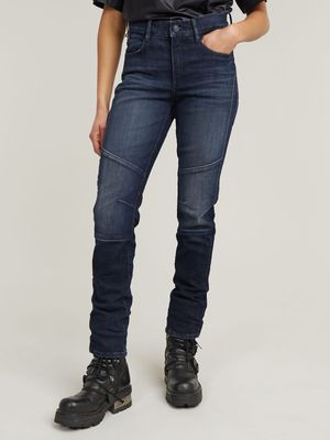 G-Star Women's Ace 2.0 Biker Slim Dark Blue Jeans