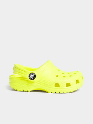 Crocs Toddler Classic Yellow Clog