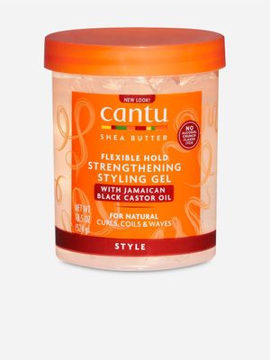 Cantu Strengthening Styling Gel with Jamaican Black Castor Oil 524g