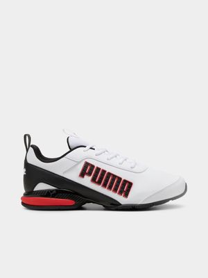 Mens Puma Equate Sl 2 White/Black/Red Training Shoes