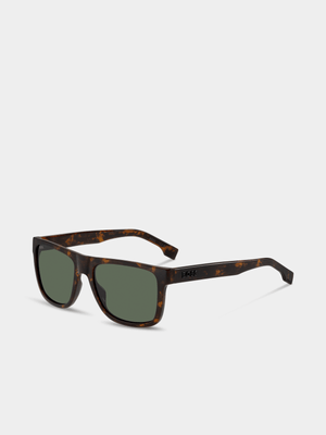 Hugo Boss Brown Havana 55 Sunglasses