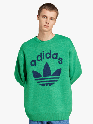 adidas Originals Men's Originals 70s Green Jersey