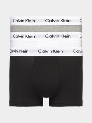 Men's Calvin Klein Multi 3P Low Rise Trunks