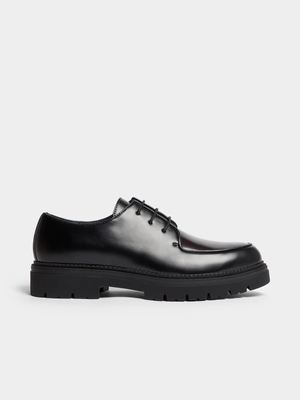 Men's Markham Two Tone Below Lace up Black Shoes