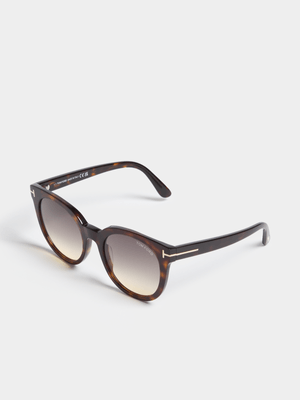 Tom Ford Dark Havana 53 Sunglasses