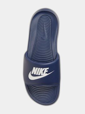 Men's Nike Victori One Navy/White Slide