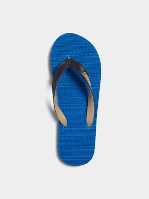 Men's Relay Jeans Rubber Blue/Navy Flip Flops