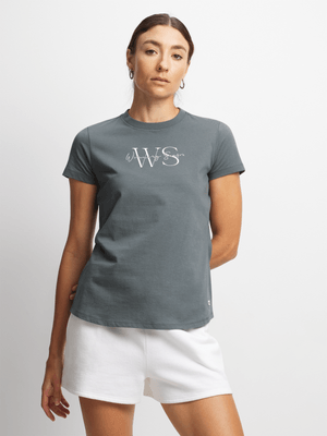 Womens TS Winning Graphic Fatigue Tee