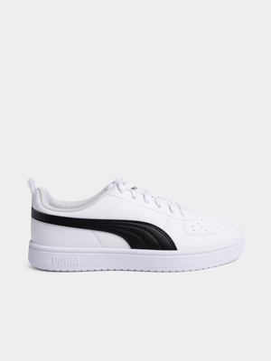 Junior Puma Rickie White/Black Sneaker