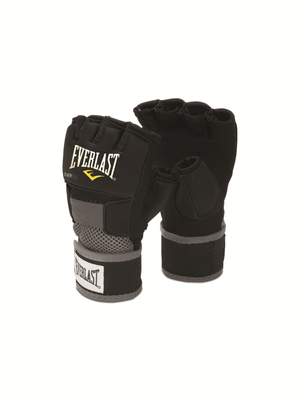 Everlast Evergel Black Large Hand Wraps