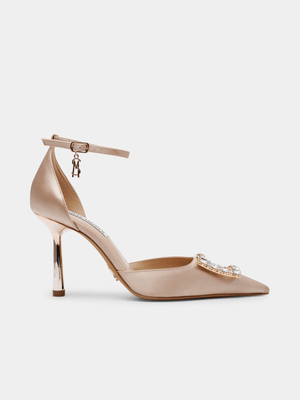 Women's Steve Madden Gold Accession Heels