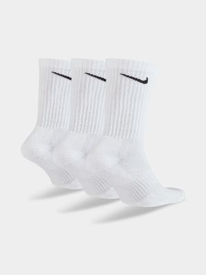 Nike Everyday Cushioned White/Black Socks