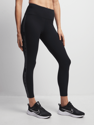 Womens TS Performance Black Tape Tights