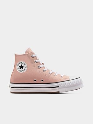 Converse Junior CTAS Lift Pink Sneaker