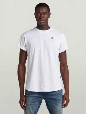 G-Star Men's Lash Relaxed White T-Shirt