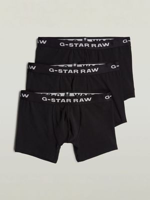 G-Star Men's Boxer Briefs Black 3-Pack