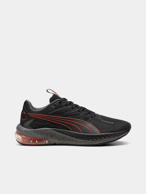 Mens Puma X-Cell Lightspeed Black/Red Running Shoes